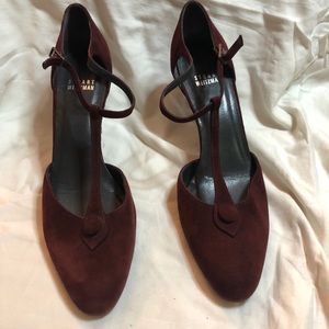 LAST CALL: Vintage Stuart Weitzman Maroon Heels